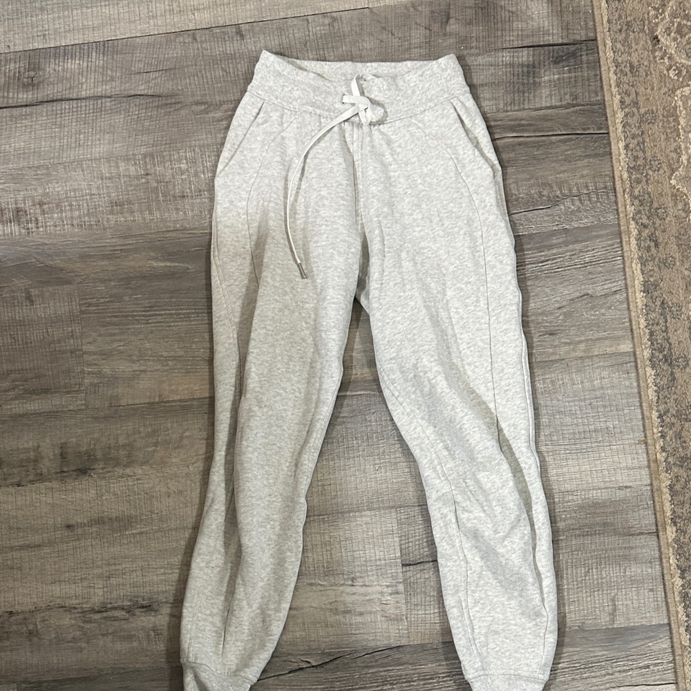 Lululemon Athletica Light Gray Kids Joggers